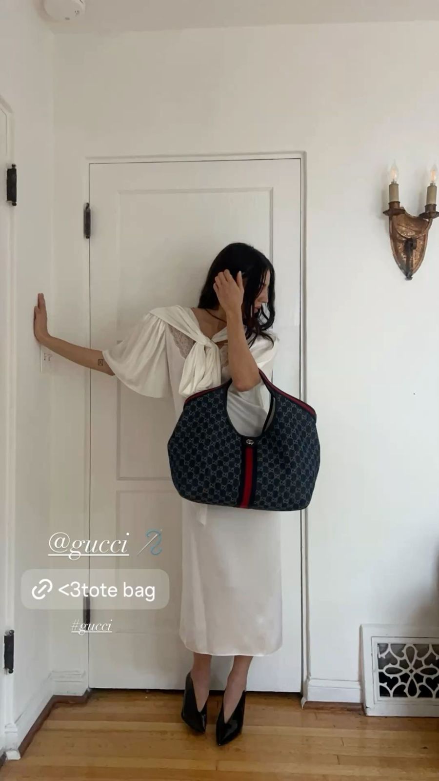 Luxury Giglio Large Tote Bag With Detachable Pouch