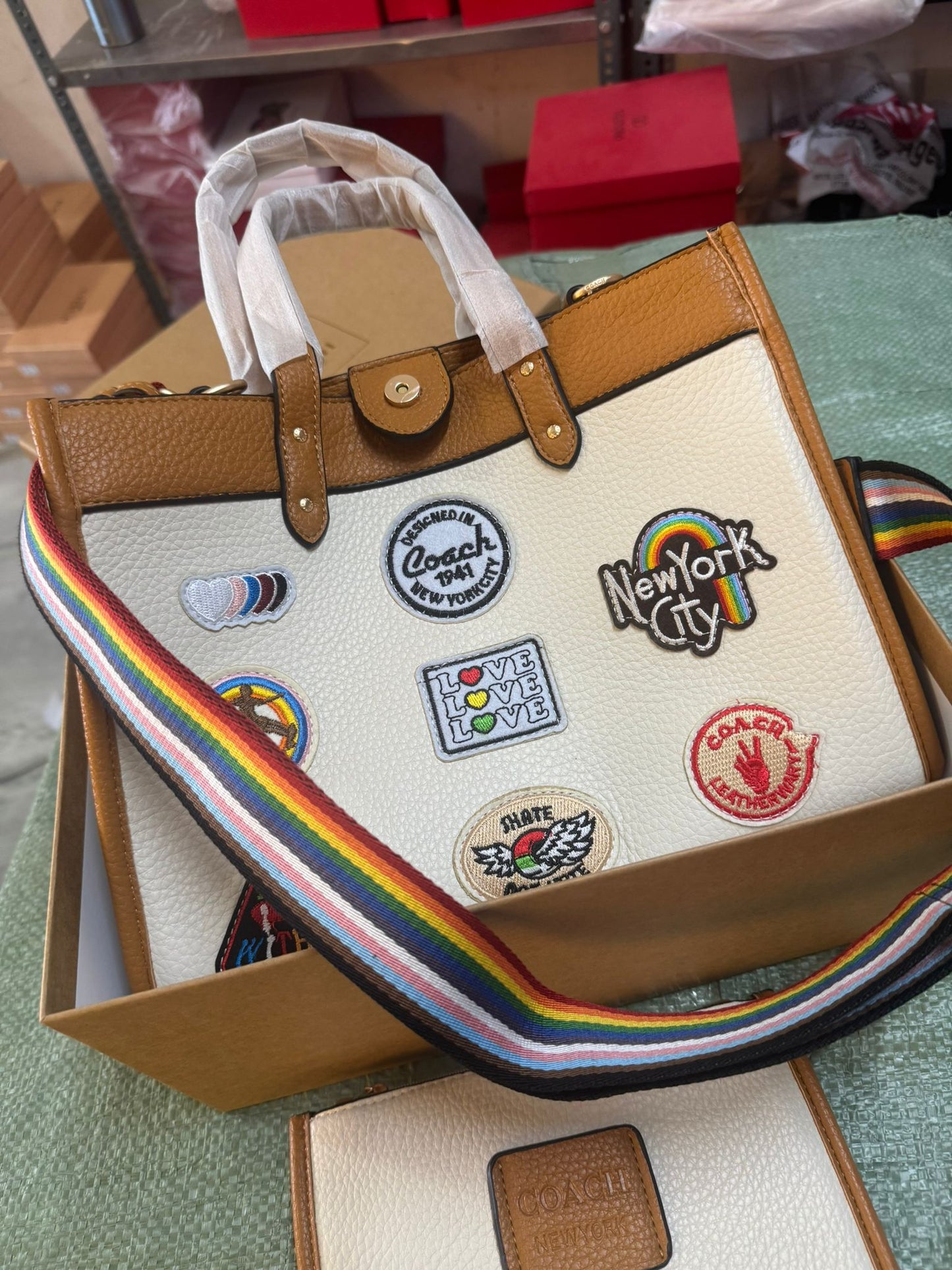 Coach Signature Tote Bag luxury designer handbag - PR Collection