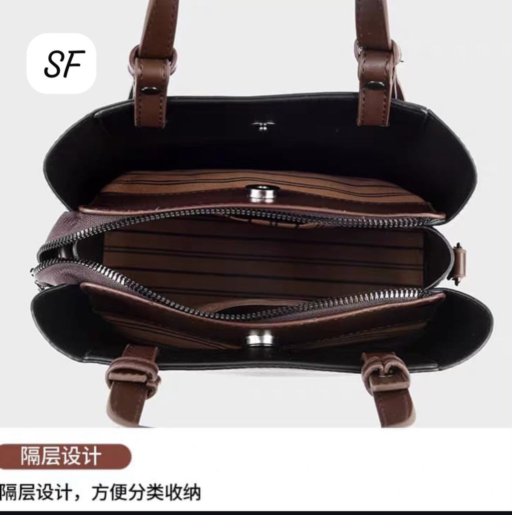 Double Strap Designer Handbag