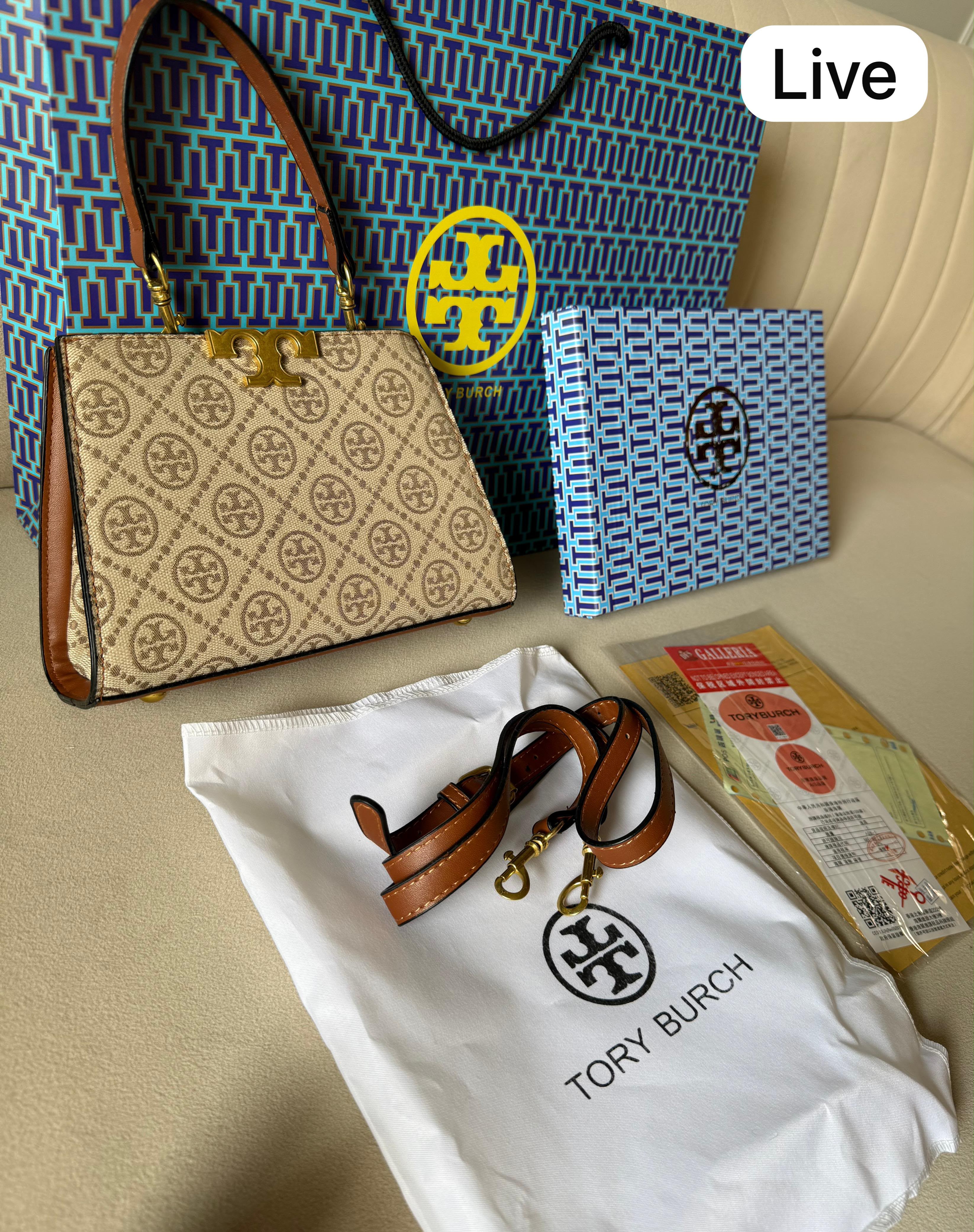 Tory Burch Monogram Bag Interior View Premium Quality Women India USA