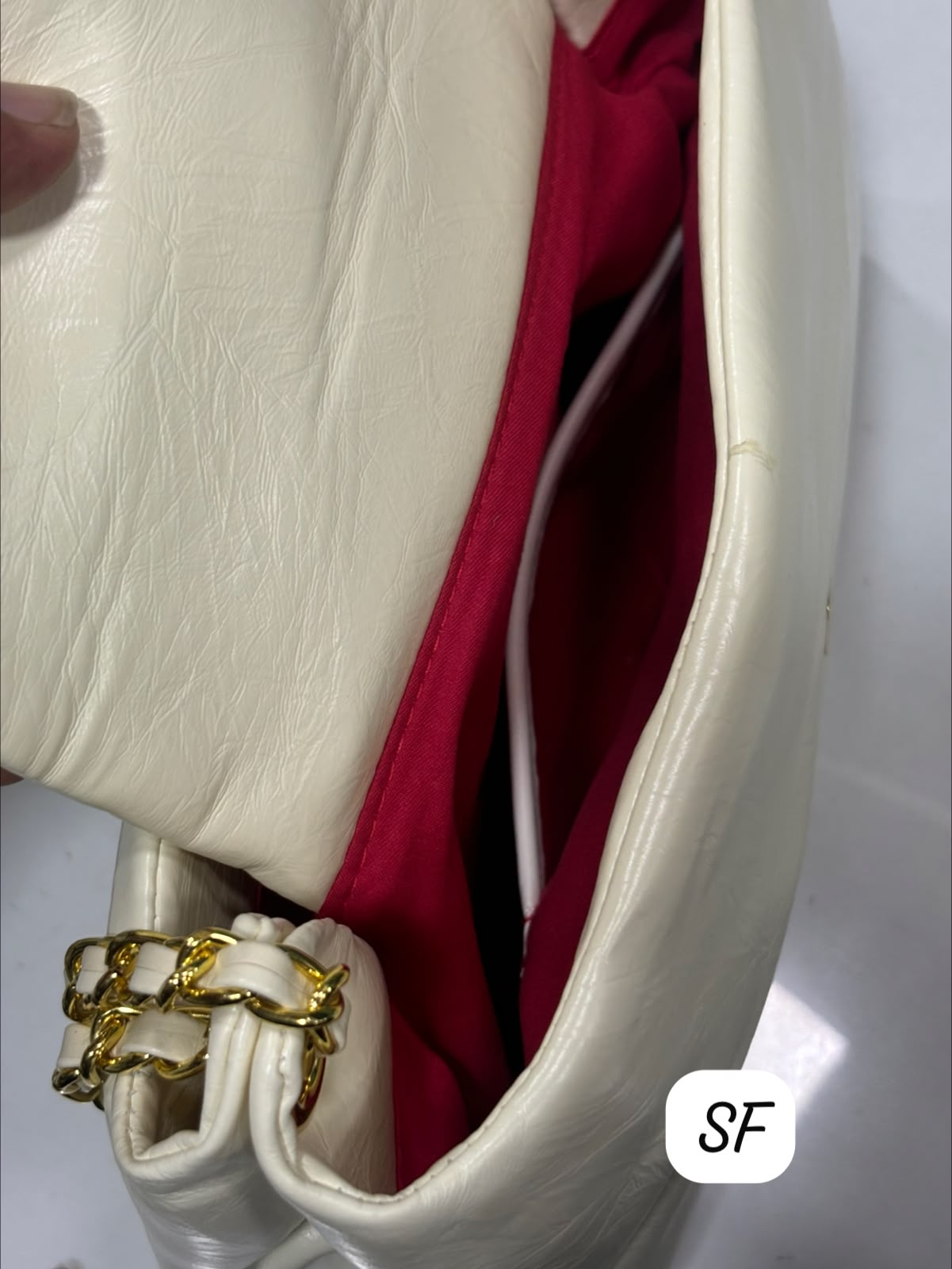 Chibao Imported Fancy Shoulder Bag interior view spacious compartment premium quality