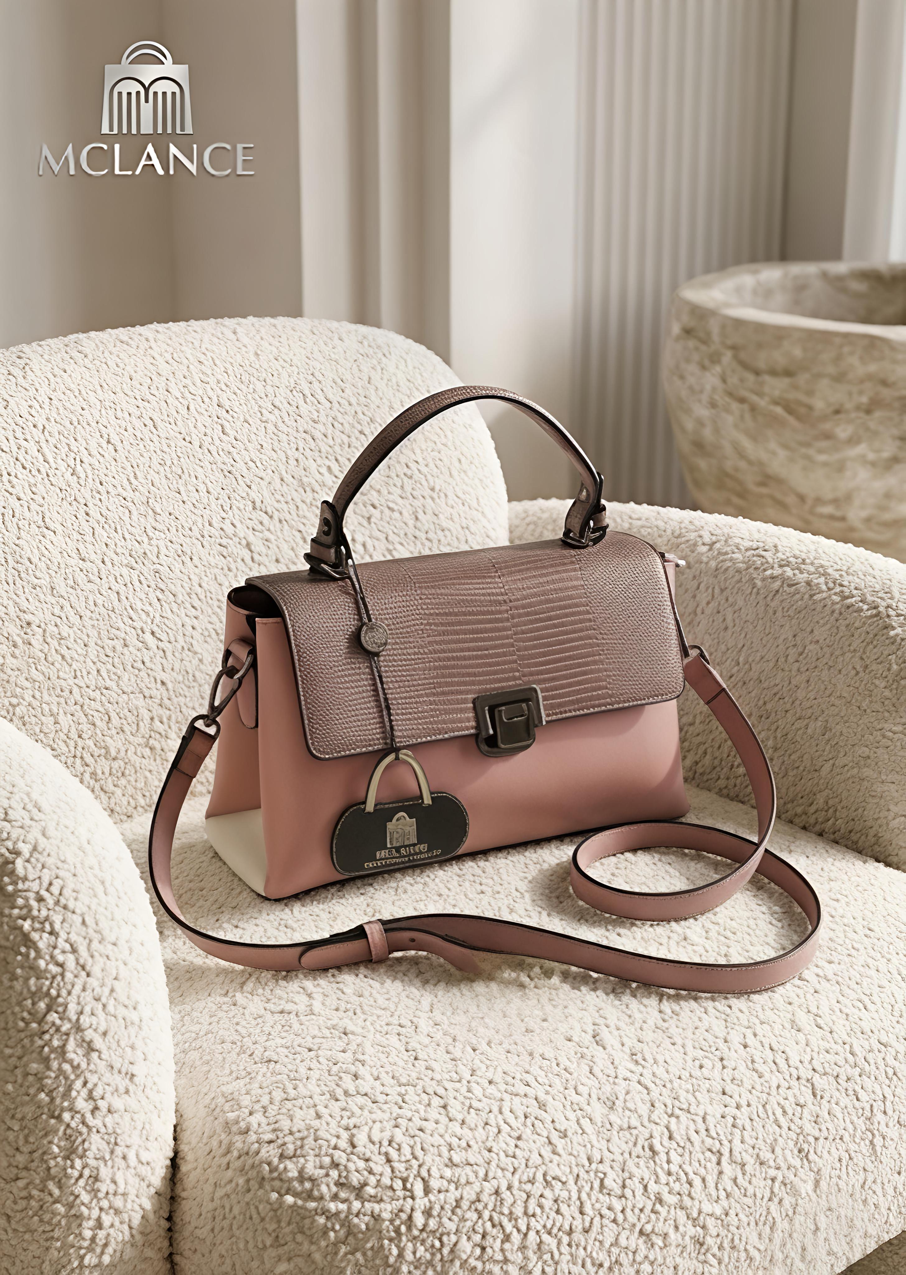 Mclance Premium Top Handle Satchel Bag