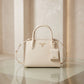 Women Saffiano Monochrome Handbag White 12A Quality Luxury With Box Dust Cover Detachable Strap India