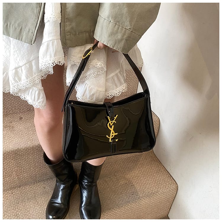 Women Premium Baguette Bag Interior View Luxury Crossbody Sling Bag India
