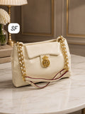Chibao Imported Fancy Shoulder Bag white premium quality women handbag classy look